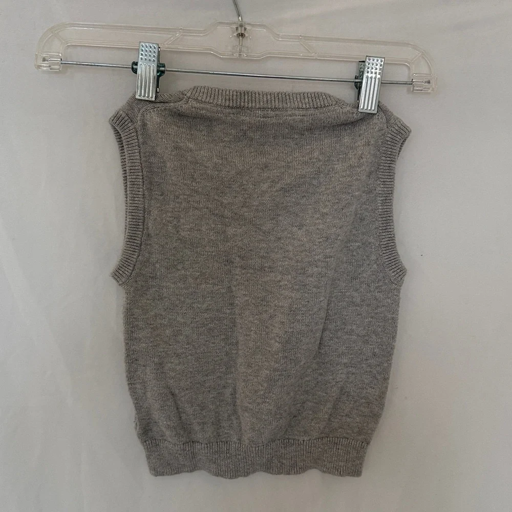 Janie and Jack nutcracker vest grey 3t